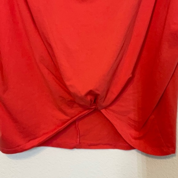 Heidi Houston Knit Off Shoulder Top Orange Large - Picture 2 of 9